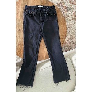 ZARA black wash jeans